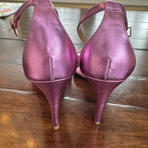 Pink Brash Strappy Heels- Size 42 - Picture 4 of 10